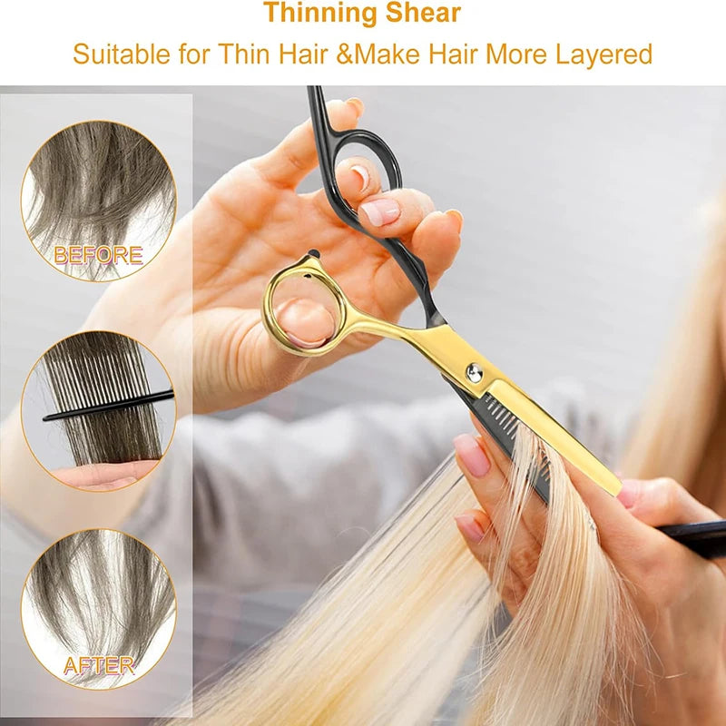 Premium 12-Piece Hair Scissors Set™