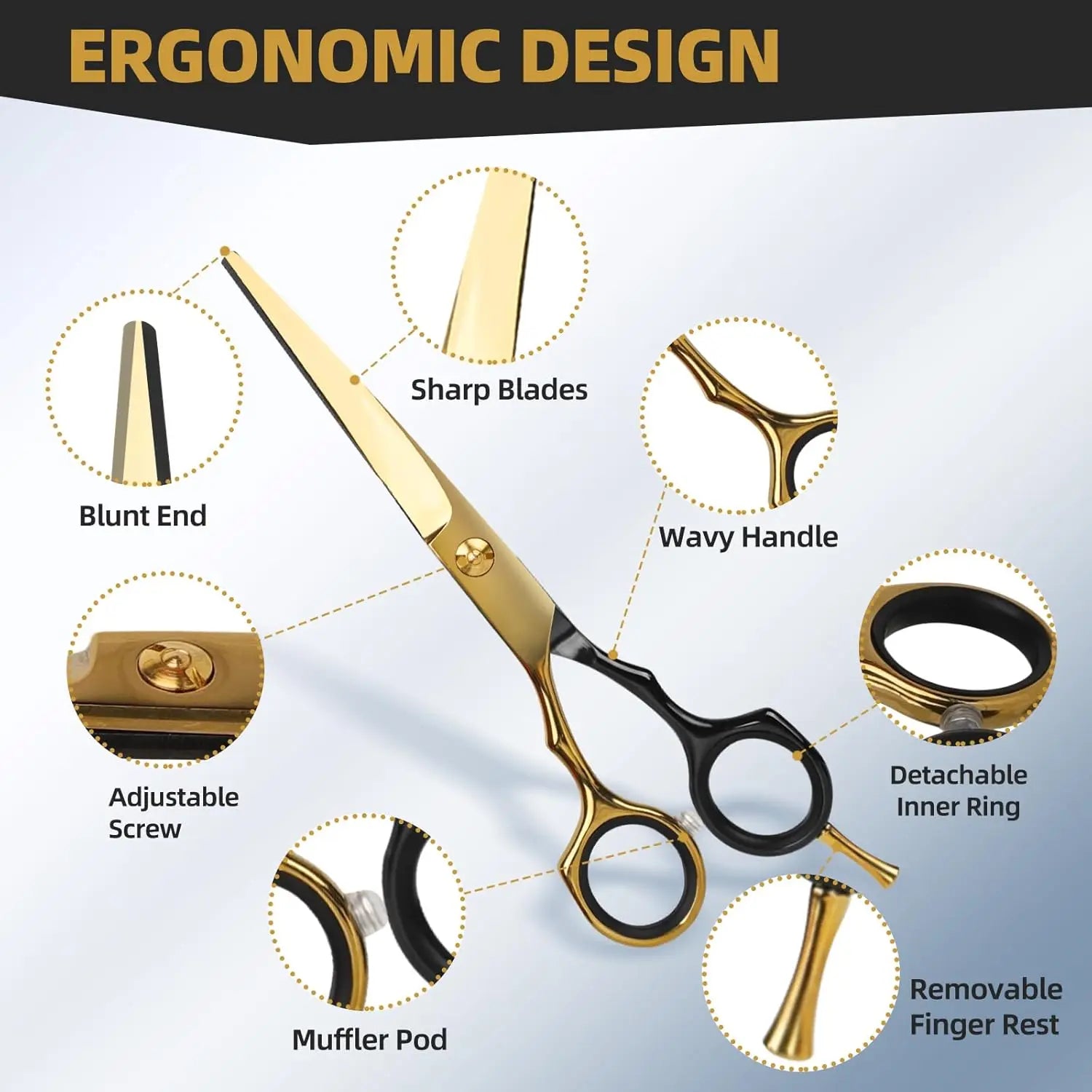Premium 12-Piece Hair Scissors Set™
